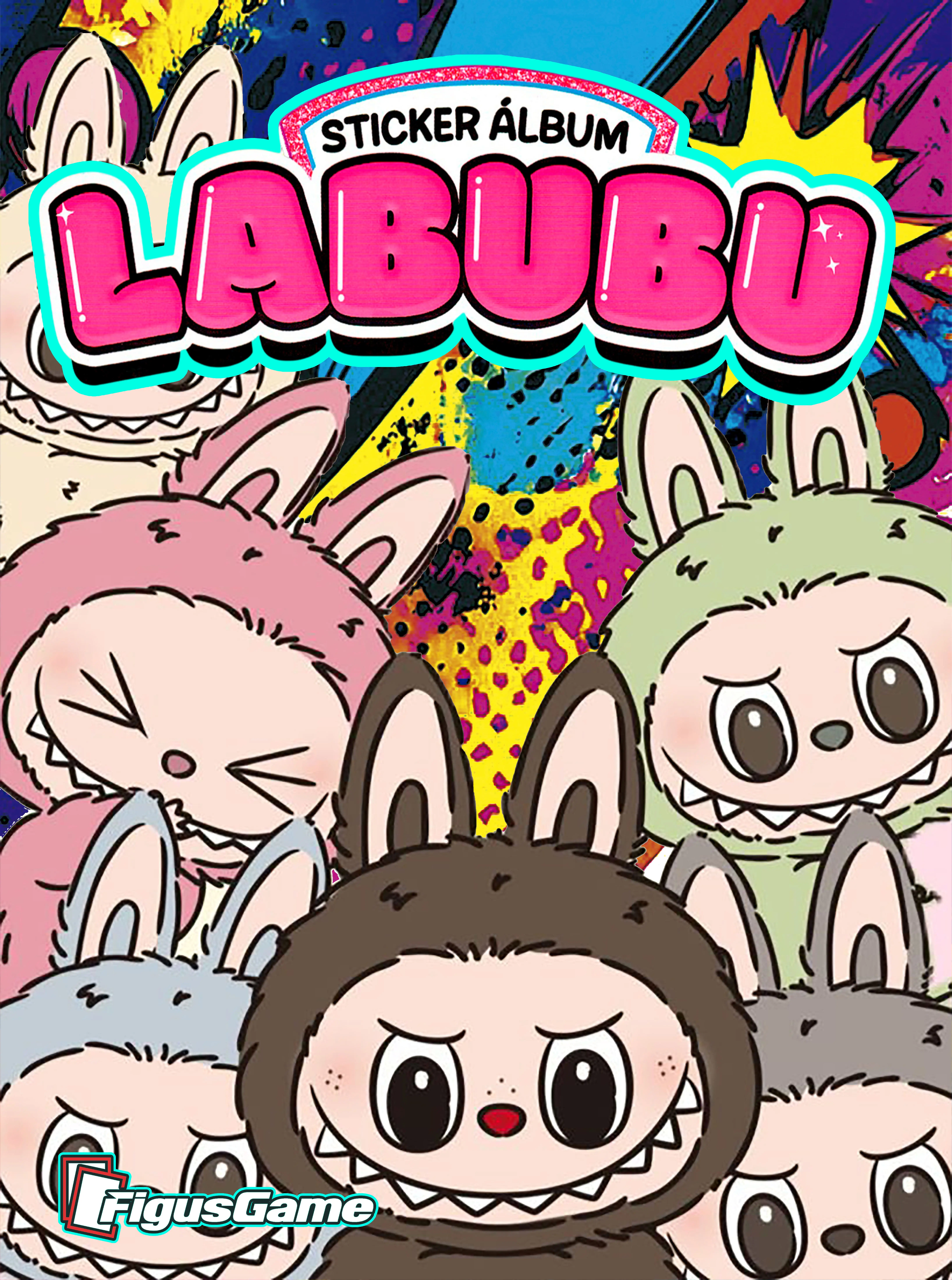 Pack Álbum 50 Sobres Labubu